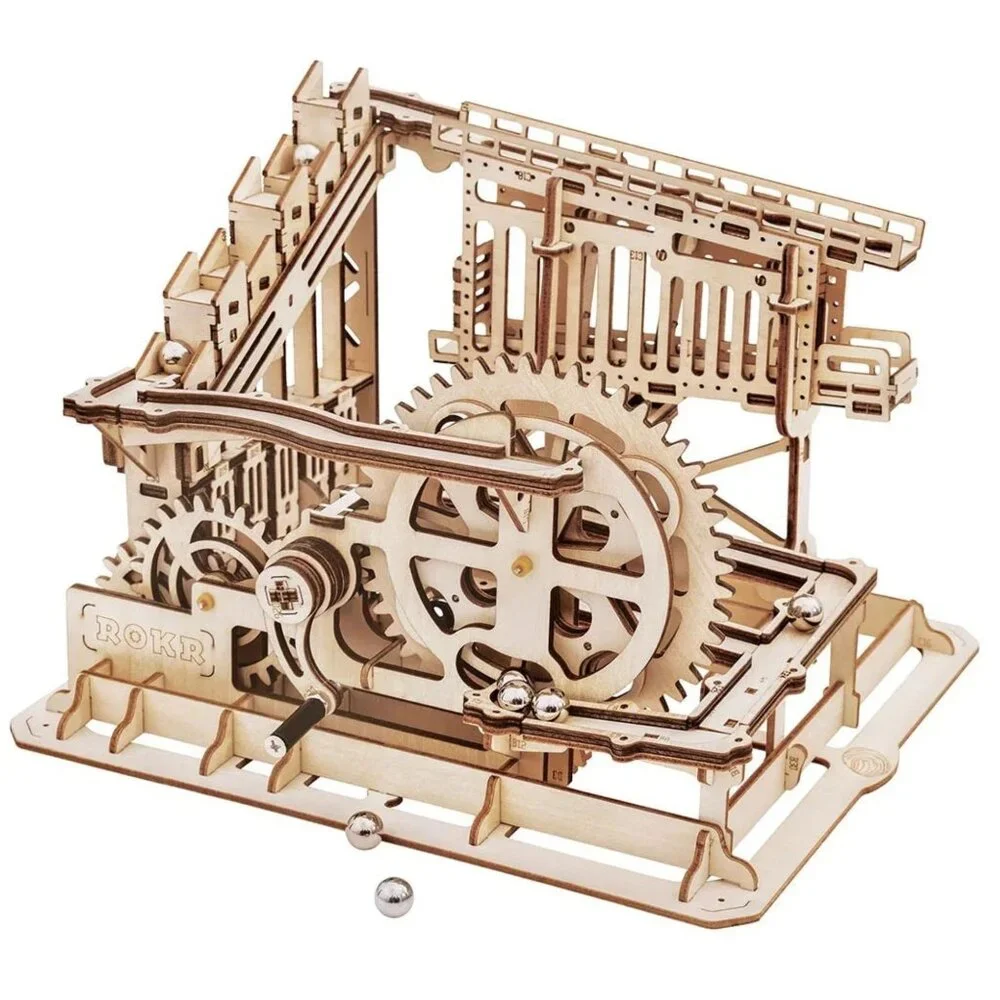 Marble Squad ROKR LG502 Wooden Marble Run Kit New/Sealed